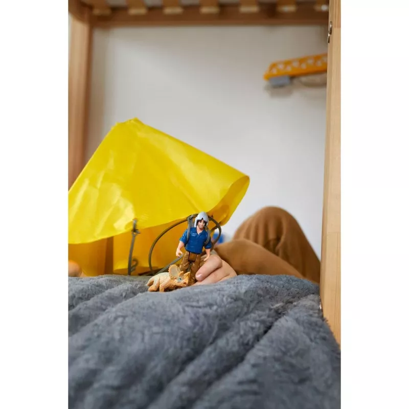 Schleich Parachute Rescue gelbėjimo rinkinys, 4 m., įvairiaspalvis