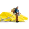Schleich Parachute Rescue gelbėjimo rinkinys, 4 m., įvairiaspalvis