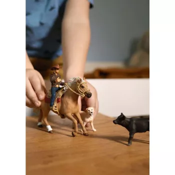 schleich Vakarų Jodinėjimo Nuotykiai, 3 m., Įvairiaspalvis