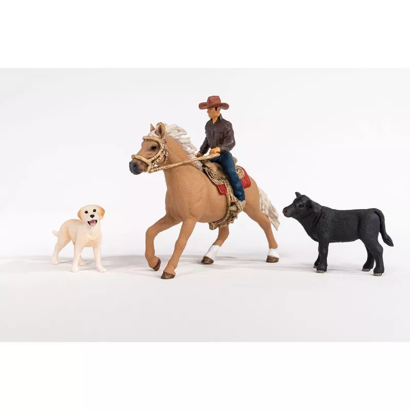 schleich Vakarų Jodinėjimo Nuotykiai, 3 m., Įvairiaspalvis