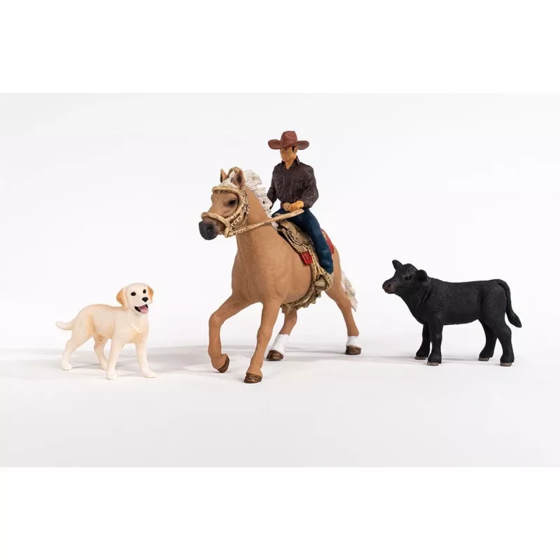 schleich Vakarų Jodinėjimo Nuotykiai, 3 m., Įvairiaspalvis