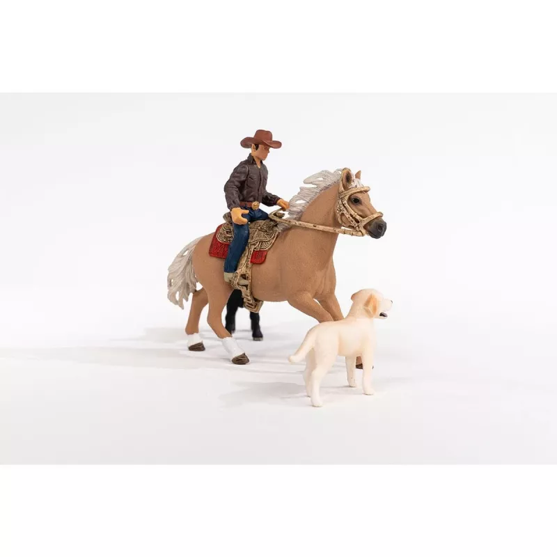 schleich Vakarų Jodinėjimo Nuotykiai, 3 m., Įvairiaspalvis