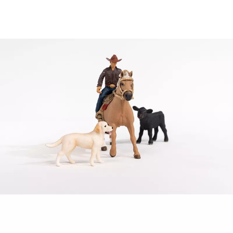 schleich Vakarų Jodinėjimo Nuotykiai, 3 m., Įvairiaspalvis