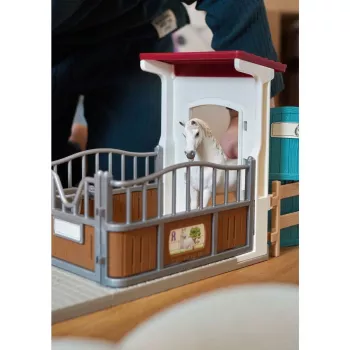 Schleich HORSE CLUB arklidės priestatas 42569 įvairiaspalvis