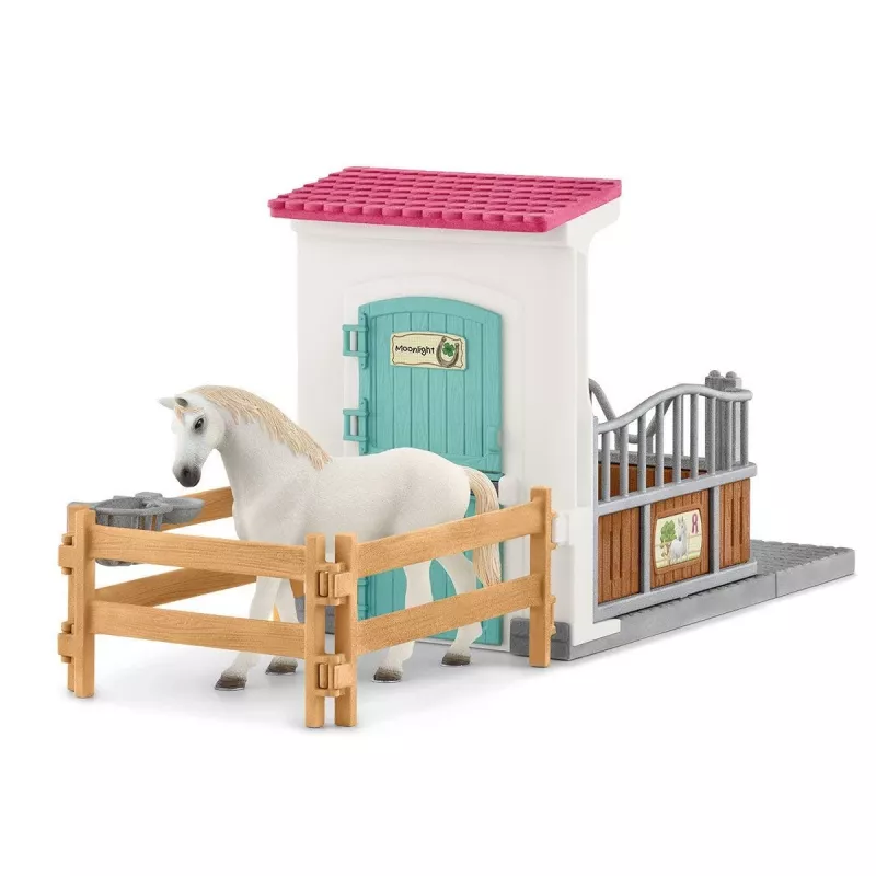 Schleich HORSE CLUB arklidės priestatas 42569 įvairiaspalvis