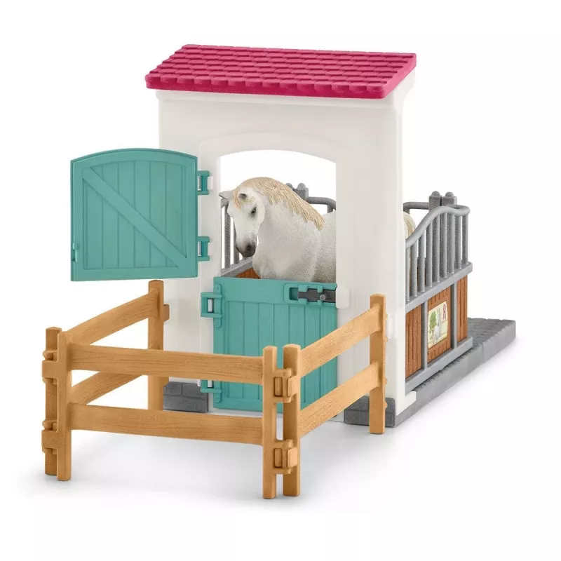 Schleich HORSE CLUB arklidės priestatas 42569 įvairiaspalvis