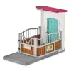Schleich HORSE CLUB arklidės priestatas 42569 įvairiaspalvis