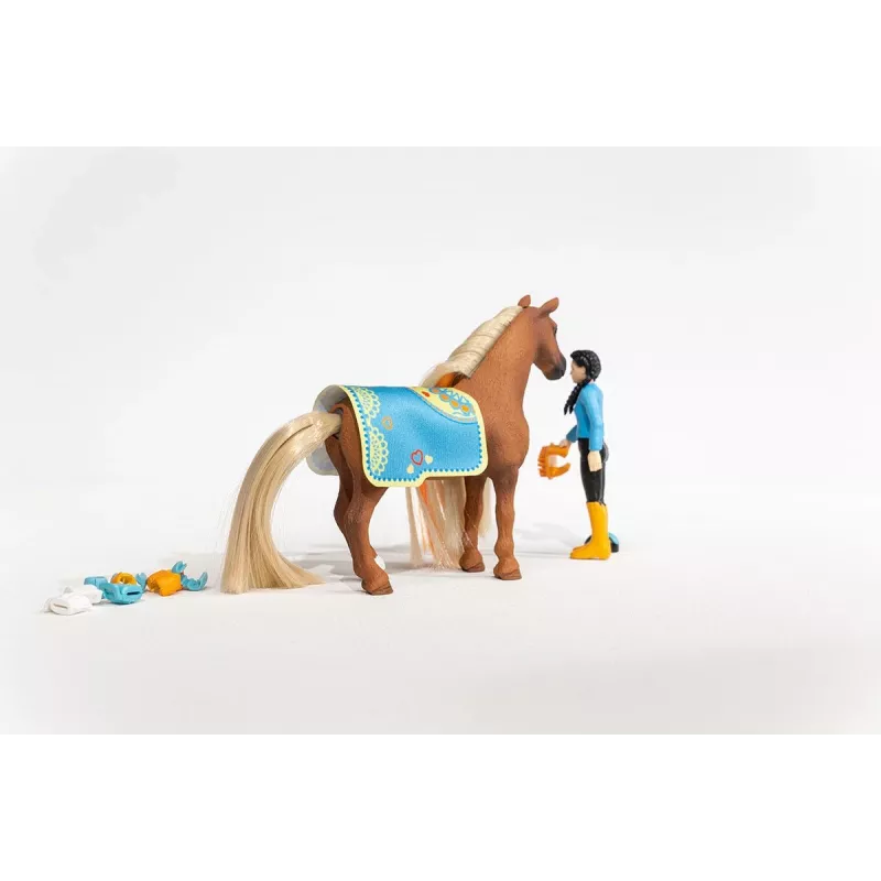 schleich HORSE CLUB Sofia’s Beauties pradinis rinkinys Kim & Caramelo