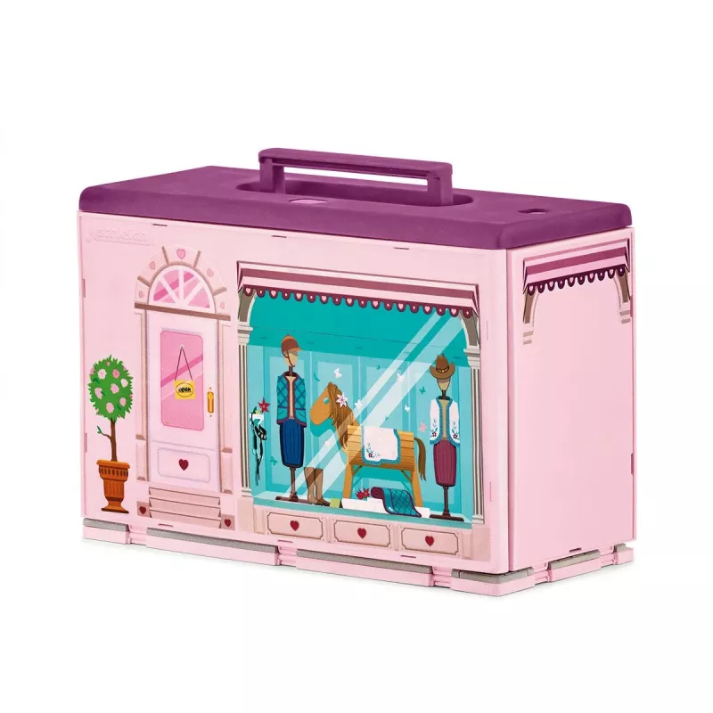 Schleich Sofia’s Beauties arklio kirpyklos palapinė – mobilus žaidimų rinkinys, rekomenduojamas amžius 3–8