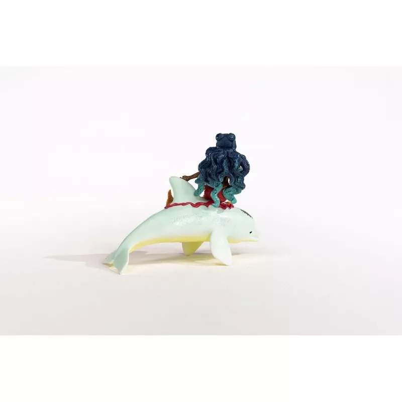 Schleich Izabelė ant delfino, 5 metai, Įvairiaspalvis