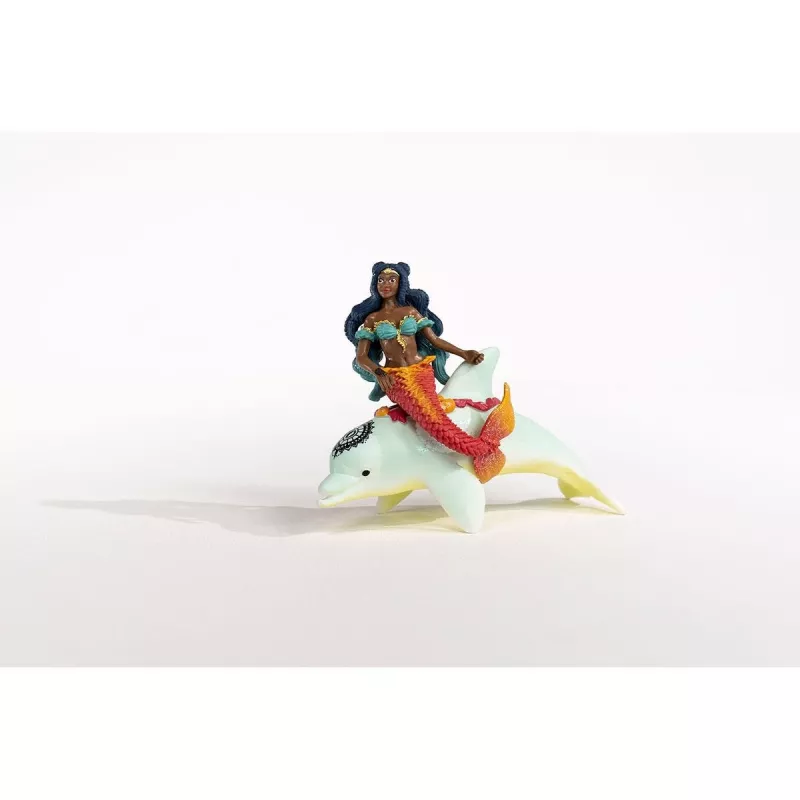 Schleich Izabelė ant delfino, 5 metai, Įvairiaspalvis