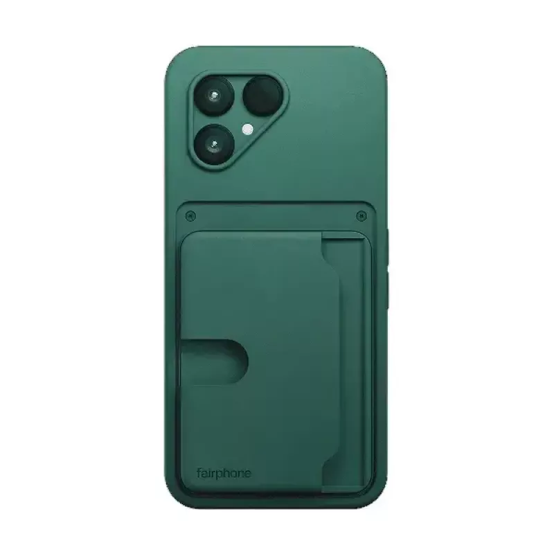 Kortelių laikiklis Fairphone mobiliojo telefono dėklui – modelis F6CRDH-1GR-WW1, žalias, plastikinis, 73,1×106,5×8,4 mm