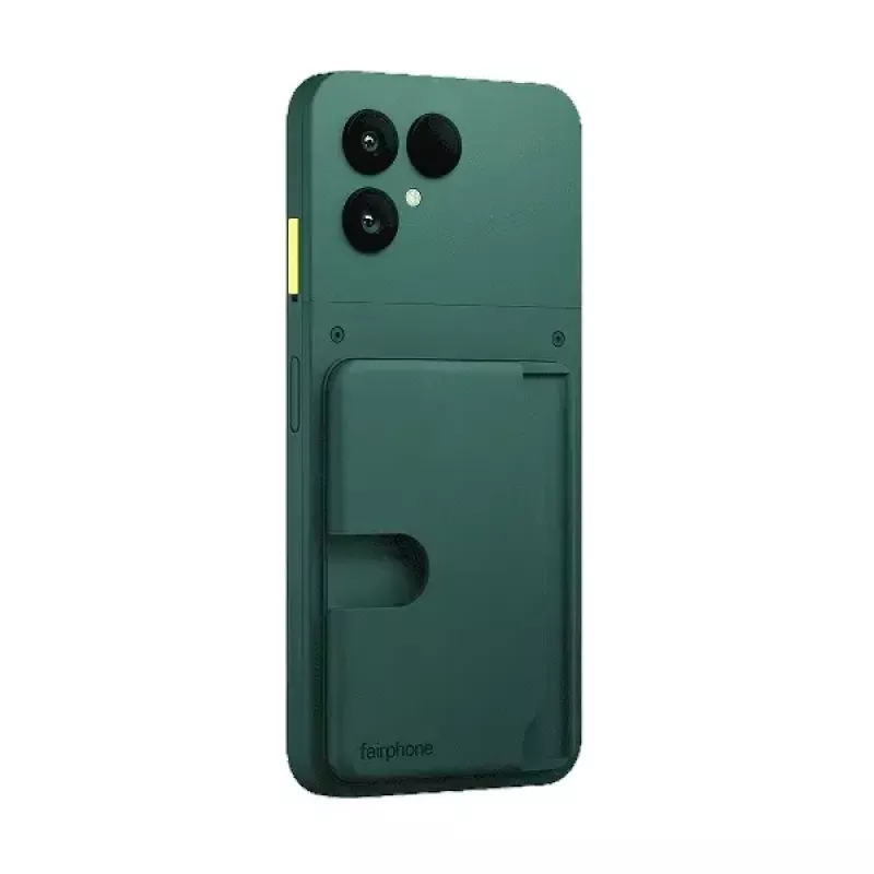 Kortelių laikiklis Fairphone mobiliojo telefono dėklui – modelis F6CRDH-1GR-WW1, žalias, plastikinis, 73,1×106,5×8,4 mm