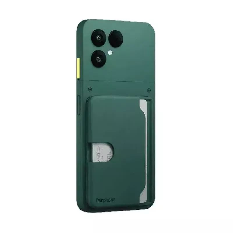 Kortelių laikiklis Fairphone mobiliojo telefono dėklui – modelis F6CRDH-1GR-WW1, žalias, plastikinis, 73,1×106,5×8,4 mm