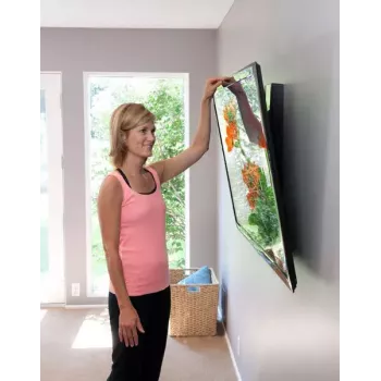 Ergotron Glide Wall Mount HD sieninis laikiklis 152,4 cm 60 juodas 18 kg