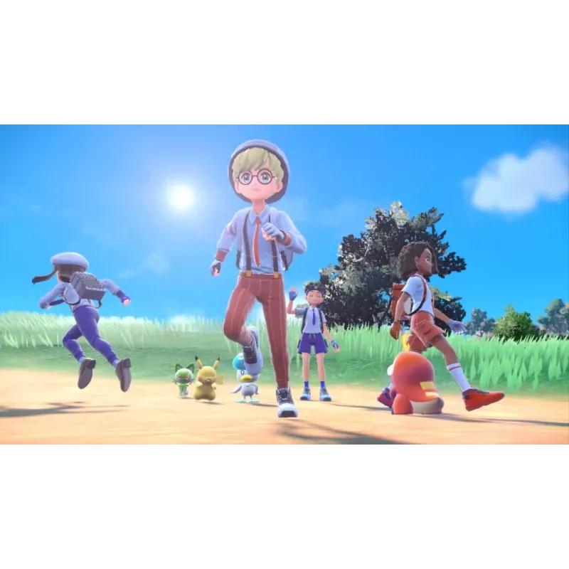 Nintendo Switch žaidimas Pokemon Purpur Standartinis leidimas (vokiečių, olandų, anglų, ispanų, prancūzų, italų, japonų, korėjiečių kalbos)