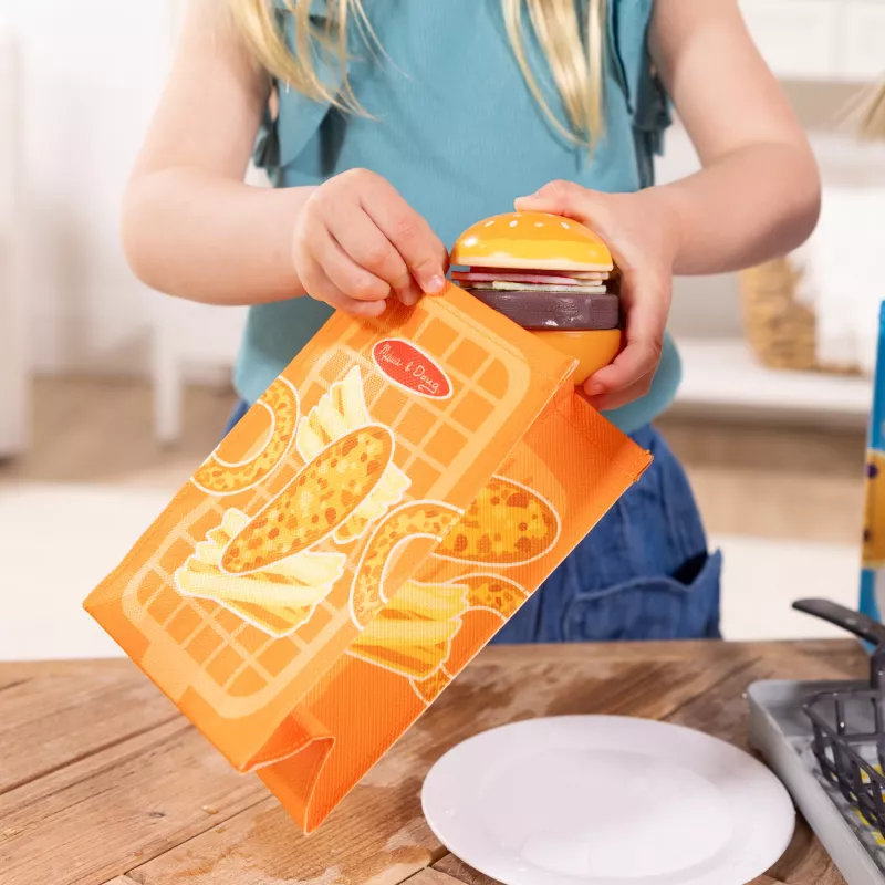 Melissa & Doug Flip & Fry Grill žaidimų rinkinys su Water WOW spalvų keitimo maistu