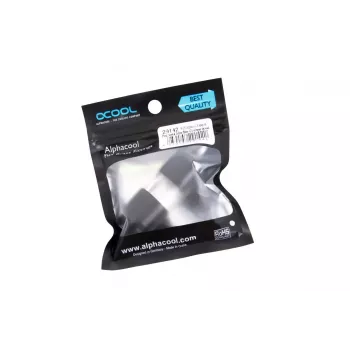Kompiuterinė vandens aušinimo sistema Alphacool 29142 Acetal Acrylic Black Transparent 1/4 colio