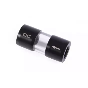 Kompiuterinė vandens aušinimo sistema Alphacool 29142 Acetal Acrylic Black Transparent 1/4 colio