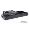 Aušinimo sistema Alphacool 24831 Silikoninis juodas 14 cm ventiliatorius