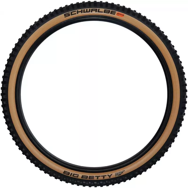 Padanga dviračiui Schwalbe Big Betty Super Gravity 27,5 colio (62-584) juoda/ruda