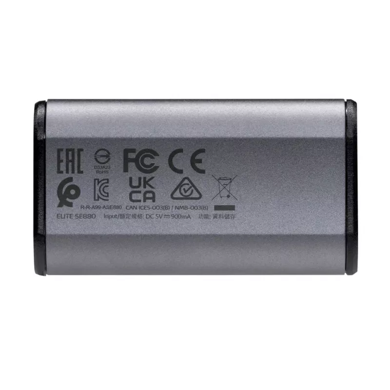 ADATA SE880 500 GB USB Type-C 3.2 Gen 2 (3.1 Gen 2) pilkas išorinis SSD