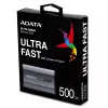 ADATA SE880 500 GB USB Type-C 3.2 Gen 2 (3.1 Gen 2) pilkas išorinis SSD