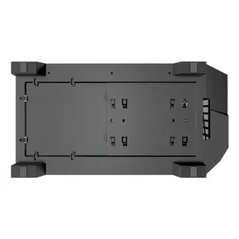 Korpusas XILENCE Performance A+ BREEZE II (MIDI Tower) – juodas, grūdintas stiklas, ATX/Micro-ATX/Mini-ITX, 3x140mm priekyje, 1x120mm gale