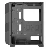 Korpusas XILENCE Performance A+ BREEZE II (MIDI Tower) – juodas, grūdintas stiklas, ATX/Micro-ATX/Mini-ITX, 3x140mm priekyje, 1x120mm gale