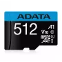 ADATA AUSDX512GUICL10A1-RA1 atminties kortelė 512 GB MicroSDXC UHS-I Class 10