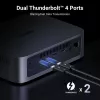 Ugreen DXP480T Plus NAS darbalaukio Intel® Core™ i5 8 GB DDR5 Pilka