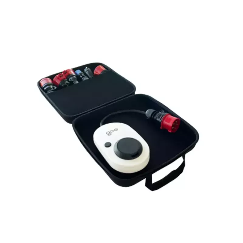 Laikymo dėklas go-e CH-10-09 Elektromobilio įkrovimo priedams Juodas Plastikas 390x130x390mm