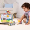 Medinis snap-in-play transporto priemonių konstravimo rinkinys Melissa & Doug Blockables, 54 dalių, sujungiamas, FSC sertifikuotas