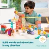 Medinis snap-in-play transporto priemonių konstravimo rinkinys Melissa & Doug Blockables, 54 dalių, sujungiamas, FSC sertifikuotas