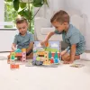 Melissa & Doug MDT BBN Blockables Town Pyst GML, 73 dalių, plastikas, medis