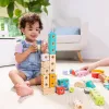Melissa & Doug MDT BBN Blockables Town Pyst GML, 73 dalių, plastikas, medis