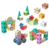 Melissa & Doug MDT BBN Blockables Town Pyst GML, 73 dalių, plastikas, medis