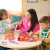 Kinetic Sand SquishPizza kylanti picos krosnelė, kūrybinis rinkinys, 1 svaras smėlio, 5 įrankiai, vaikų žaislas