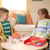 Kinetic Sand SquishPizza kylanti picos krosnelė, kūrybinis rinkinys, 1 svaras smėlio, 5 įrankiai, vaikų žaislas