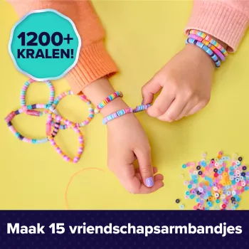 Rinkinys apyrankių gamybai Spin Master Cool Maker Stack'd Heishi Bracelet Studio – heishi stiliaus apyrankių kūrimo rinkinys