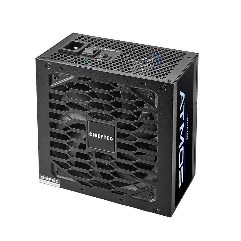 Chieftec Atmos maitinimo blokas 750 W 20+4 pin ATX ATX juodas