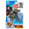 Veiksmo figūrėlė Superman Hammer of Boravia 6 colių, kino stiliaus, su 2 priedais, auksinė/pilka