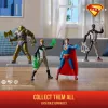 DC Comics SUPERMAN Epic Strike veiksmo figūrėlė, 15 cm, autentiškas filmo stilius, 2 aksesuarai, žaislai vaikams nuo 4 metų