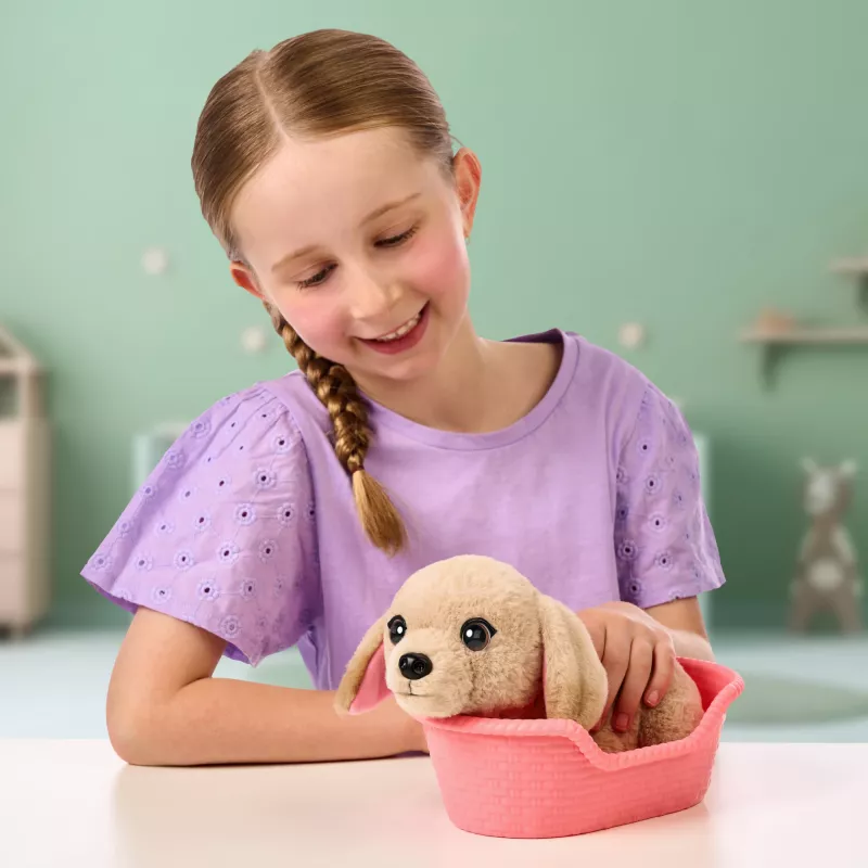 Moose Toys Little Live Pets My Really Real Puppy Mini's – Golden Retriever Buddy interaktyvus šuniukas