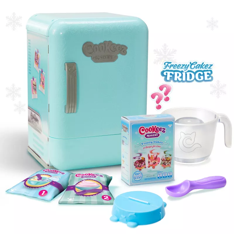 Moose Toys Cookeez Makery Freezy Cakez – kūrybinis rinkinys su garsu, 5+ metų