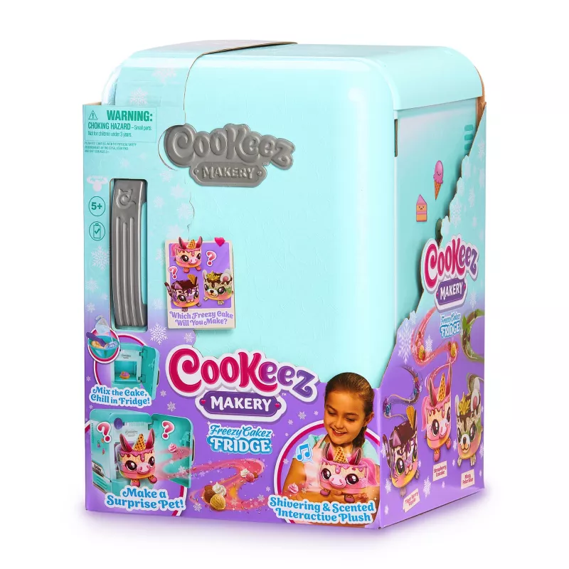 Moose Toys Cookeez Makery Freezy Cakez – kūrybinis rinkinys su garsu, 5+ metų