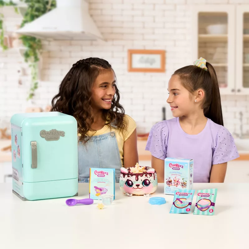 Moose Toys Cookeez Makery Freezy Cakez – kūrybinis rinkinys su garsu, 5+ metų