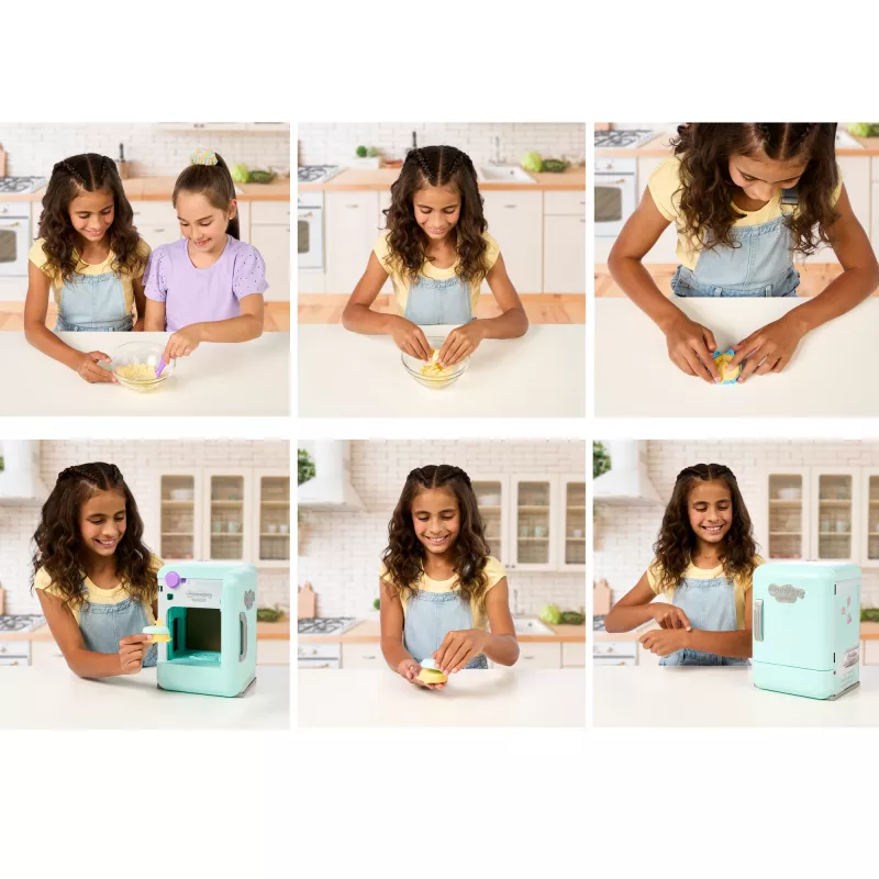 Moose Toys Cookeez Makery Freezy Cakez – kūrybinis rinkinys su garsu, 5+ metų