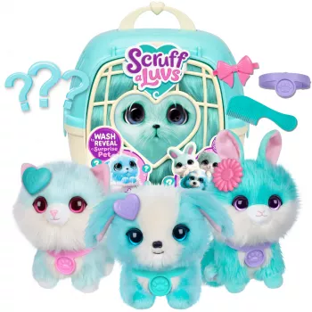Minkštas žaislas šunims Scruff-a-Luvs Pet Scruffs vienetinis mėlynas