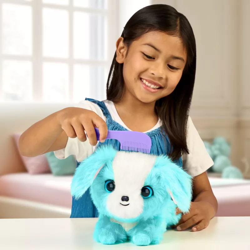 Minkštas žaislas šunims Scruff-a-Luvs Pet Scruffs vienetinis mėlynas